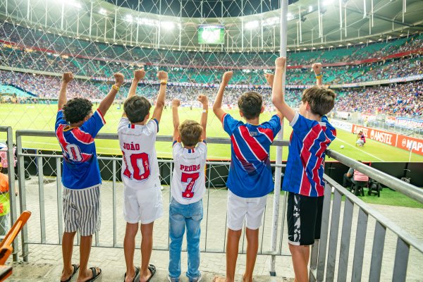 Esquadrão Arena Kids abre vendas para partidas de maio na Fonte Nova
